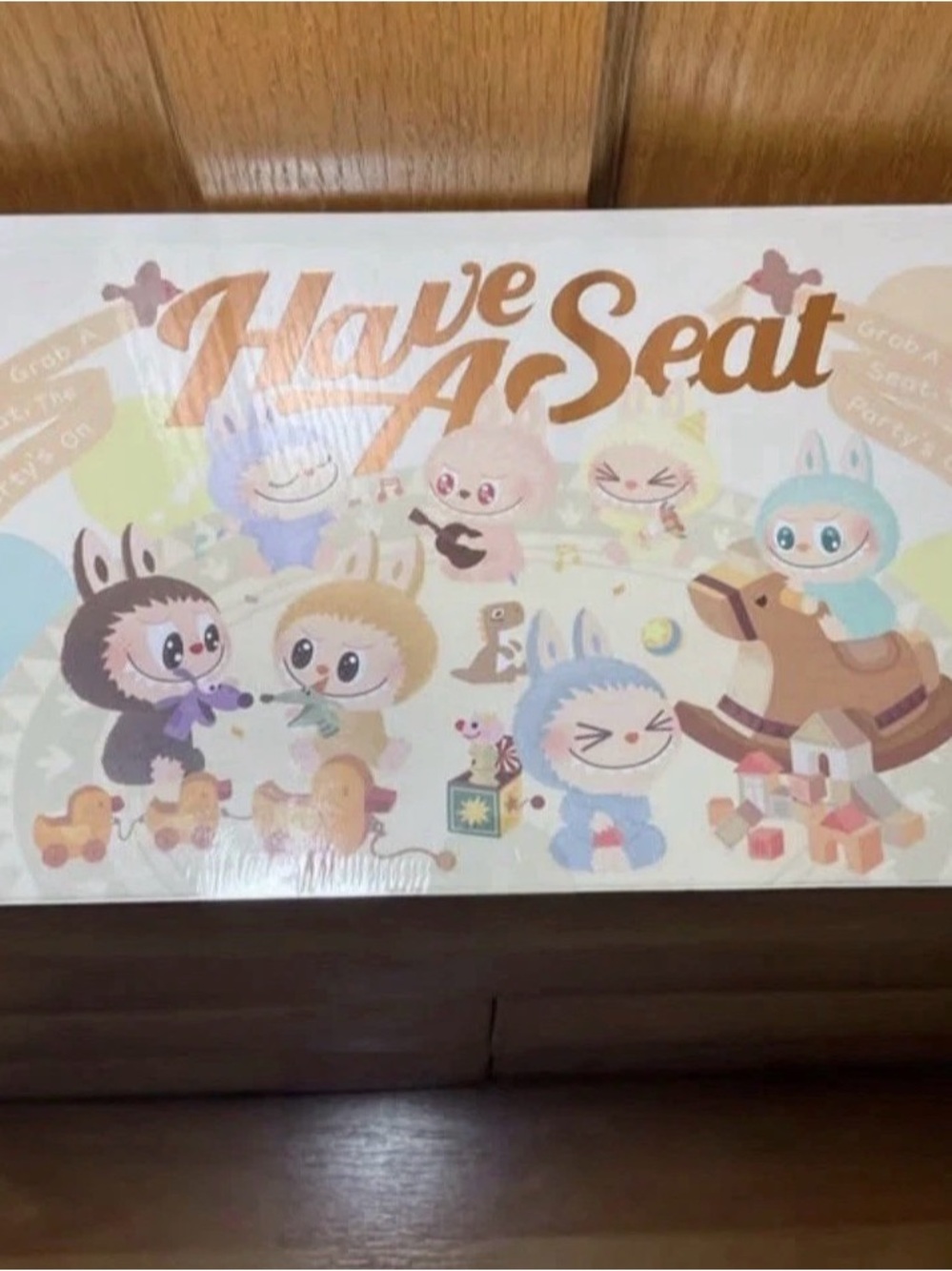 Pop Mart Labubu The Monsters Have a Seat Vinyl Plush Sealed Case (6 Blind
Box)